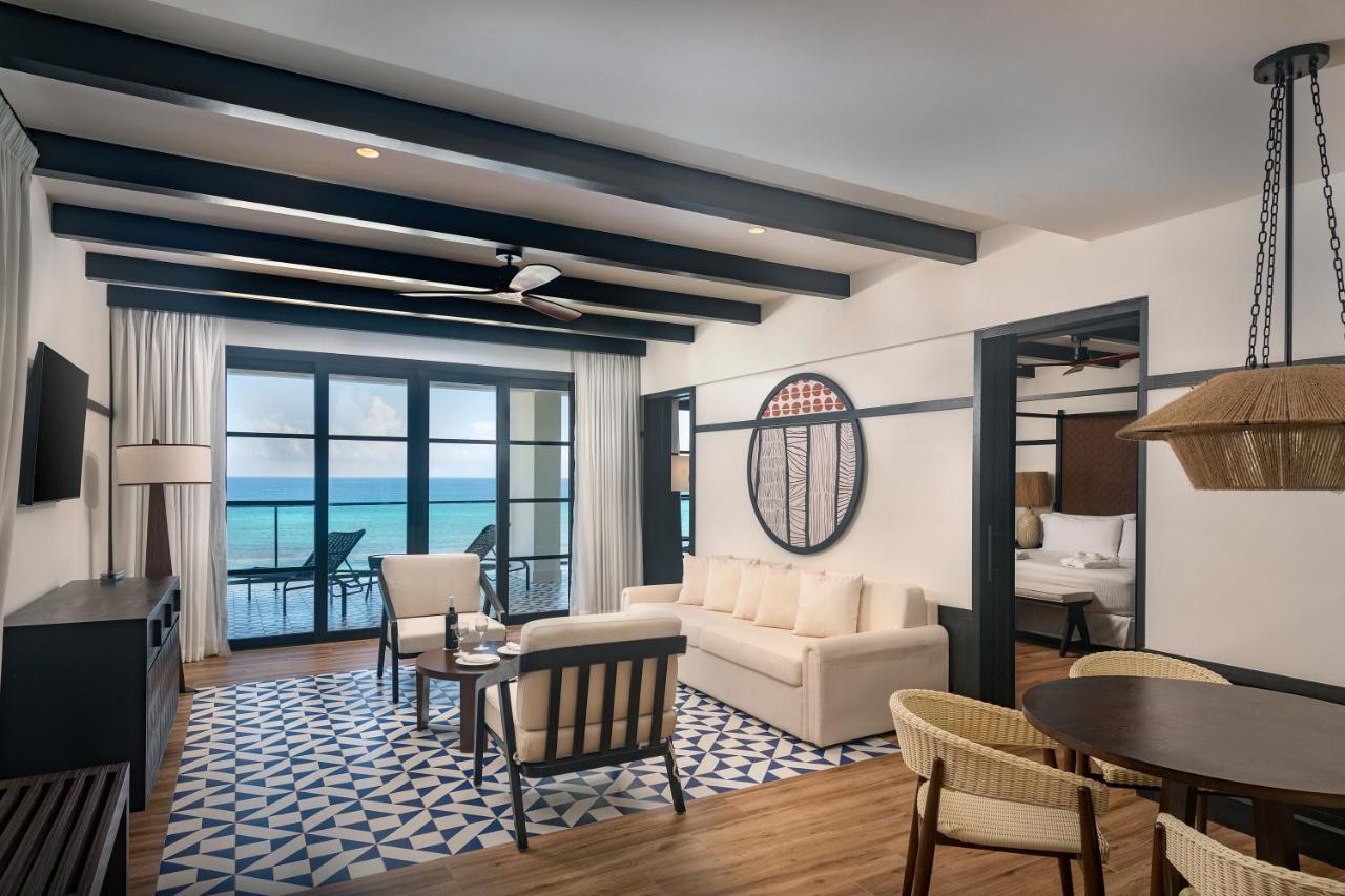 Hotel Ocean Eden Bay (Adults Only) Spring Rises Exteriér fotografie Suite at the Hilton Garden Inn, Cancun