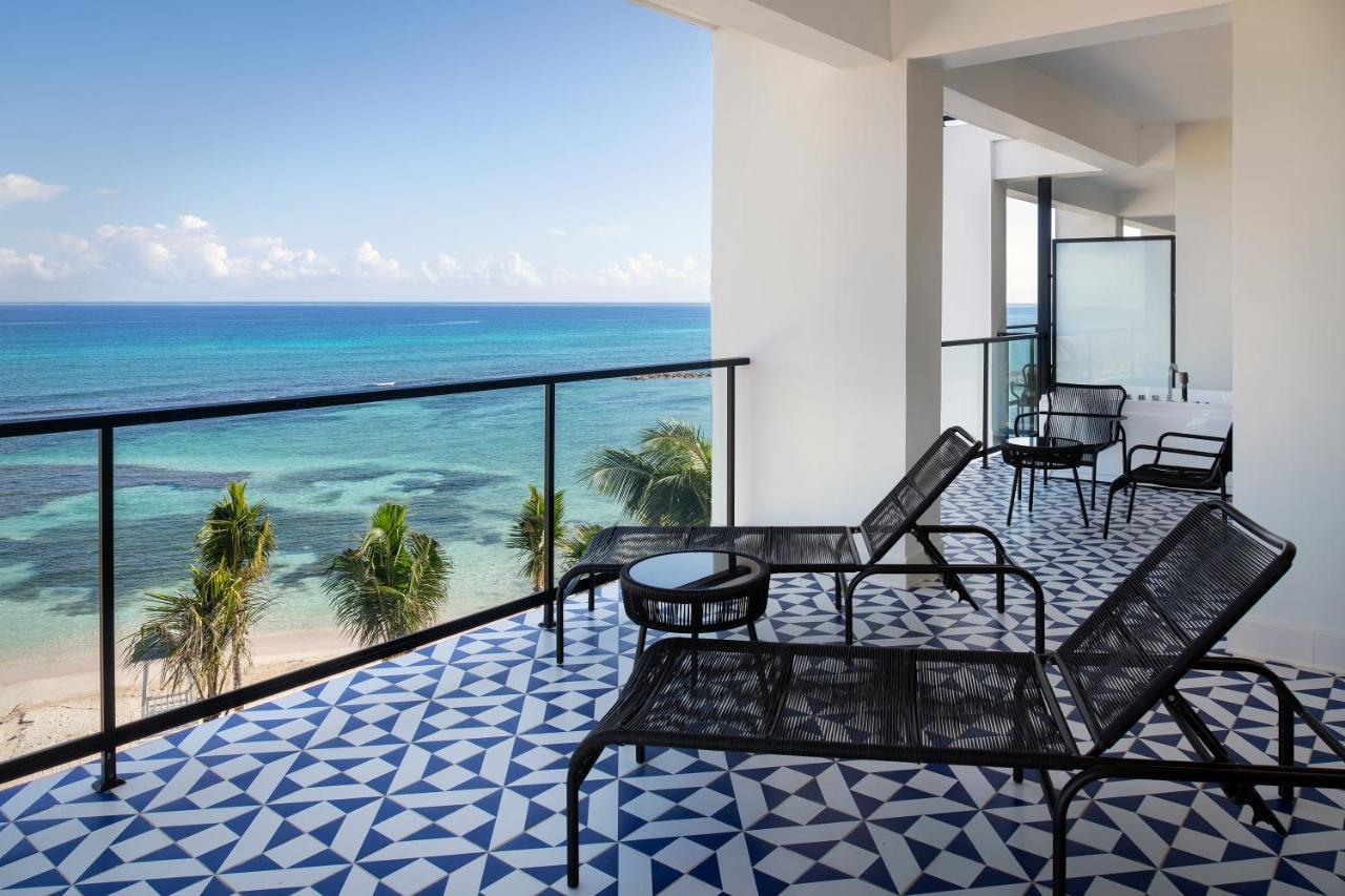 Hotel Ocean Eden Bay (Adults Only) Spring Rises Exteriér fotografie Ocean view from a suite at the Iberostar Grand Hotel Bávaro
