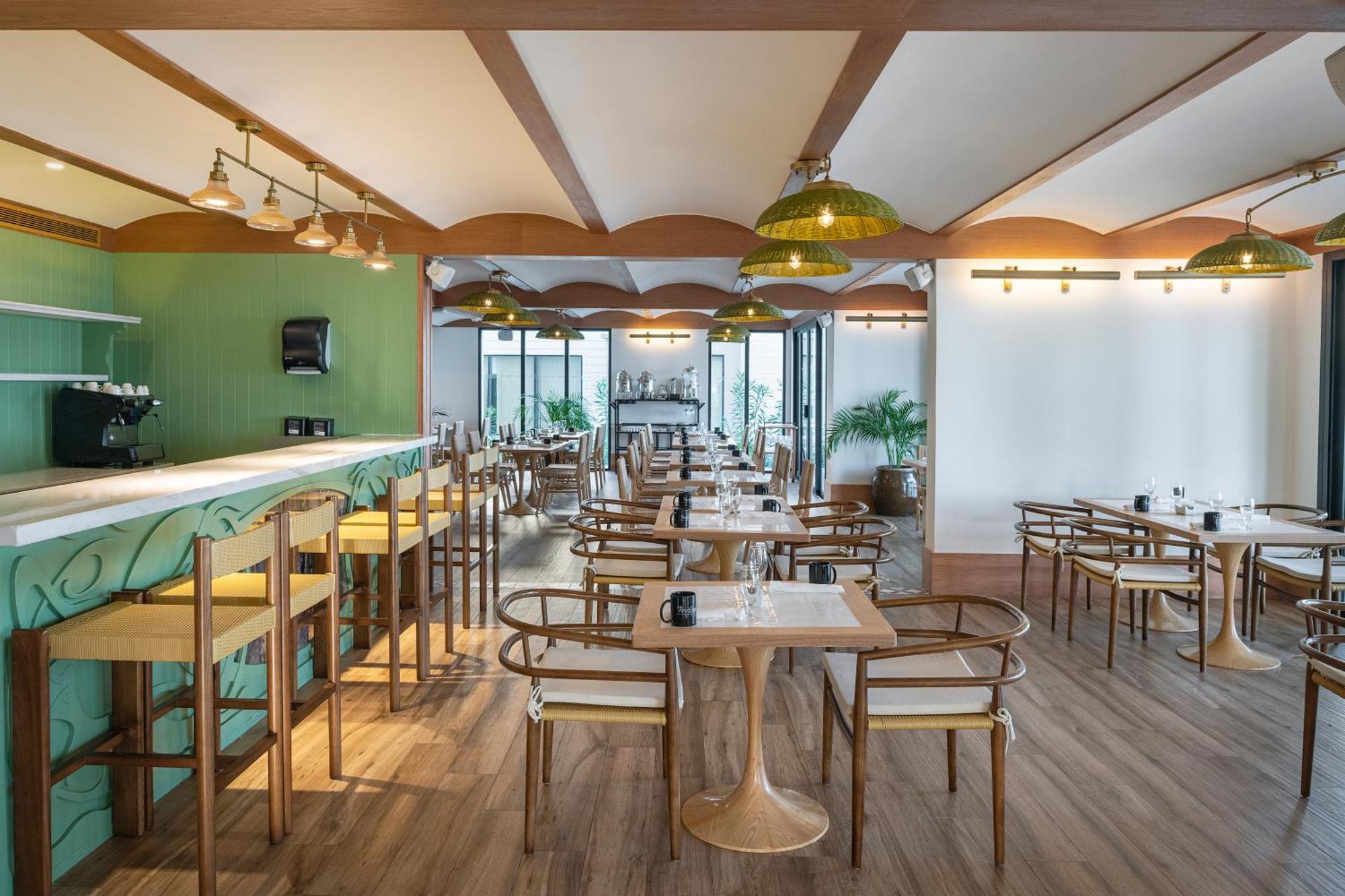 Hotel Ocean Eden Bay (Adults Only) Spring Rises Exteriér fotografie The restaurant